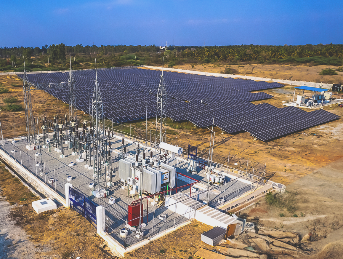 Ground Mount Solar Power Plants