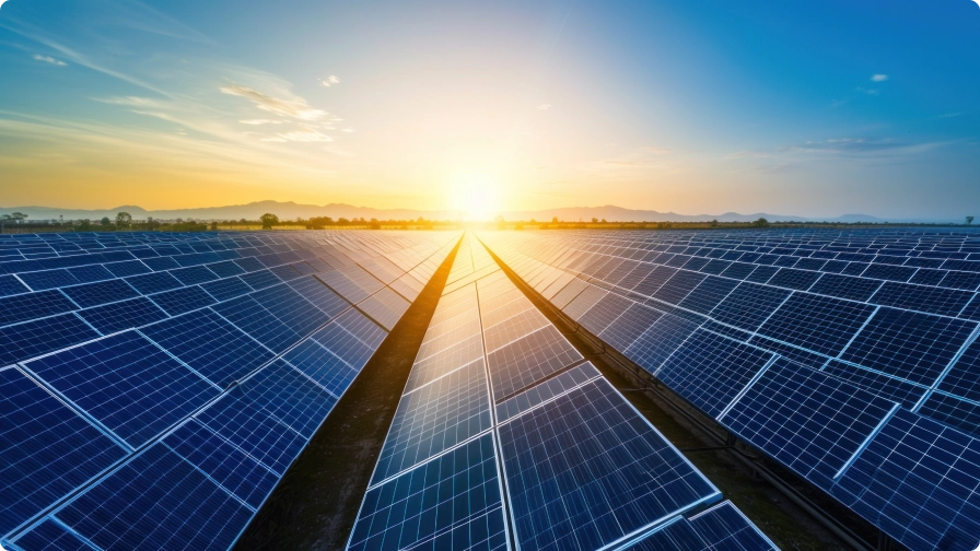 Ground Mount Solar Power Plants